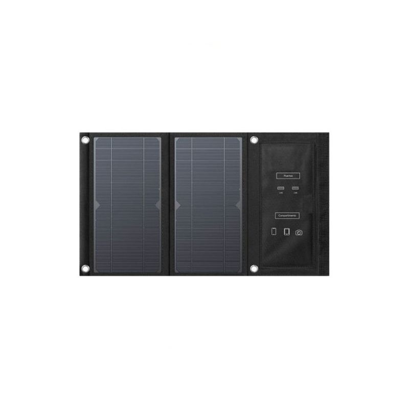 STEREN - Cargador Solar Portátil De 15 W Panel Solar Steren