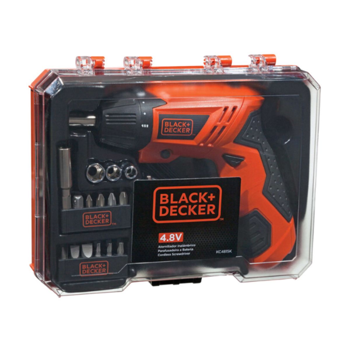 BLACK+DECKER - Atornillador Inalámbrico 48V Black And Decker KC4815K-B3