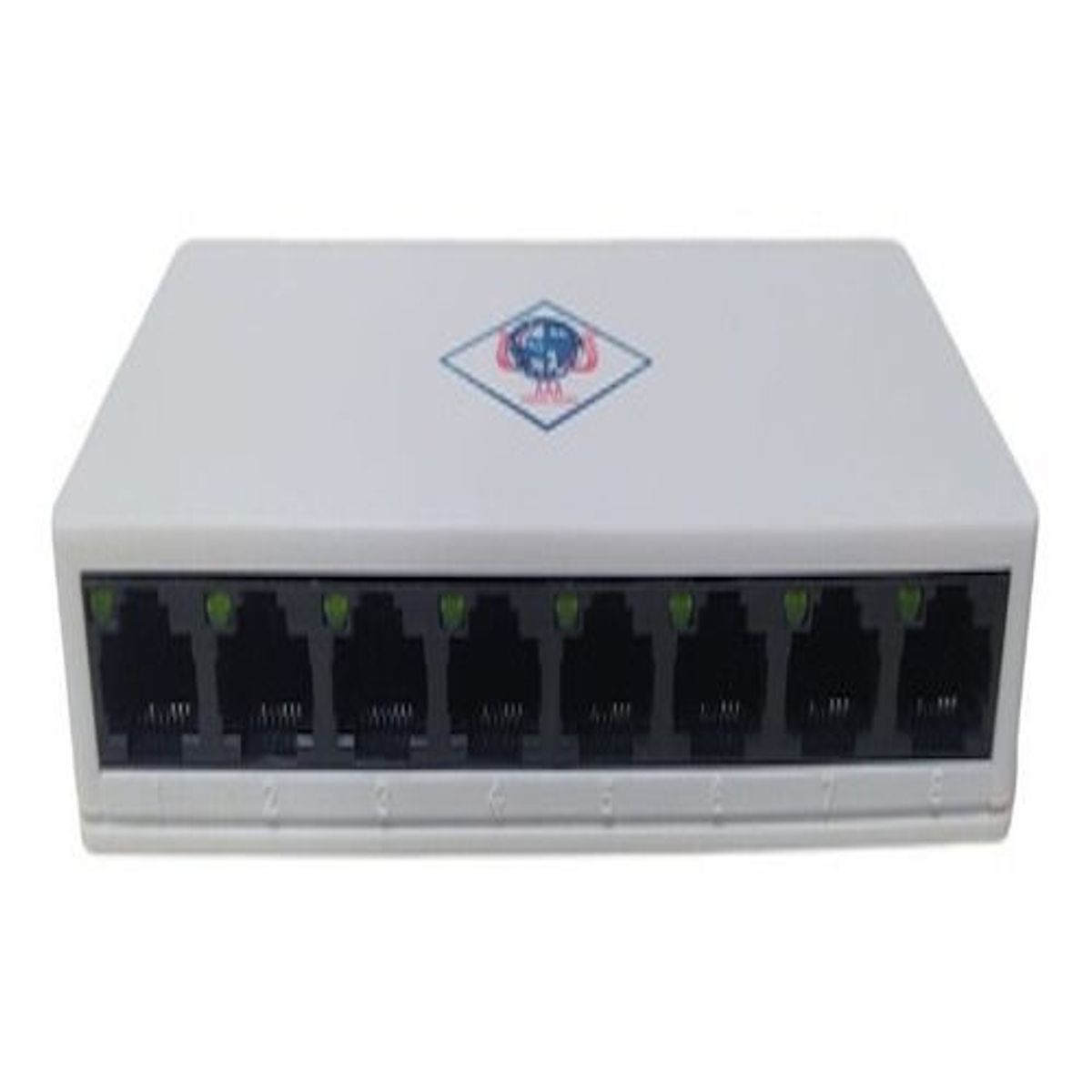 GENERICO - Switch De 10/100mbps Con 8 Puertos Lan, Rj45, Ethernet
