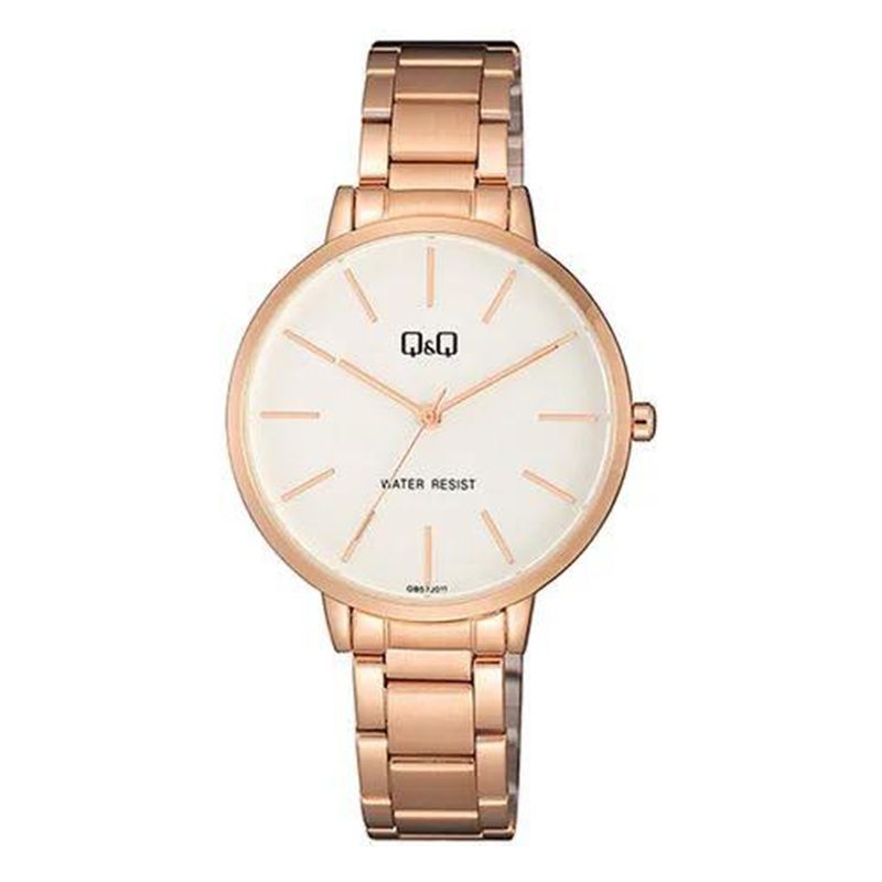 Q AND Q - Reloj Mujer Analogo Q&Q QB57J011Y Oro Rosa