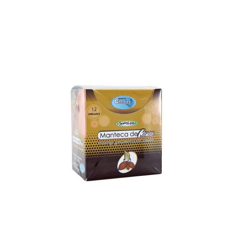 DISANFER Y CHENIER - Manteca De Cacao Labial Displey 12 Unidad