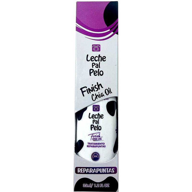LECHE PAL PELO - Reparador de puntas Leche Pal Pelo Finish chia oil - 35 ml.