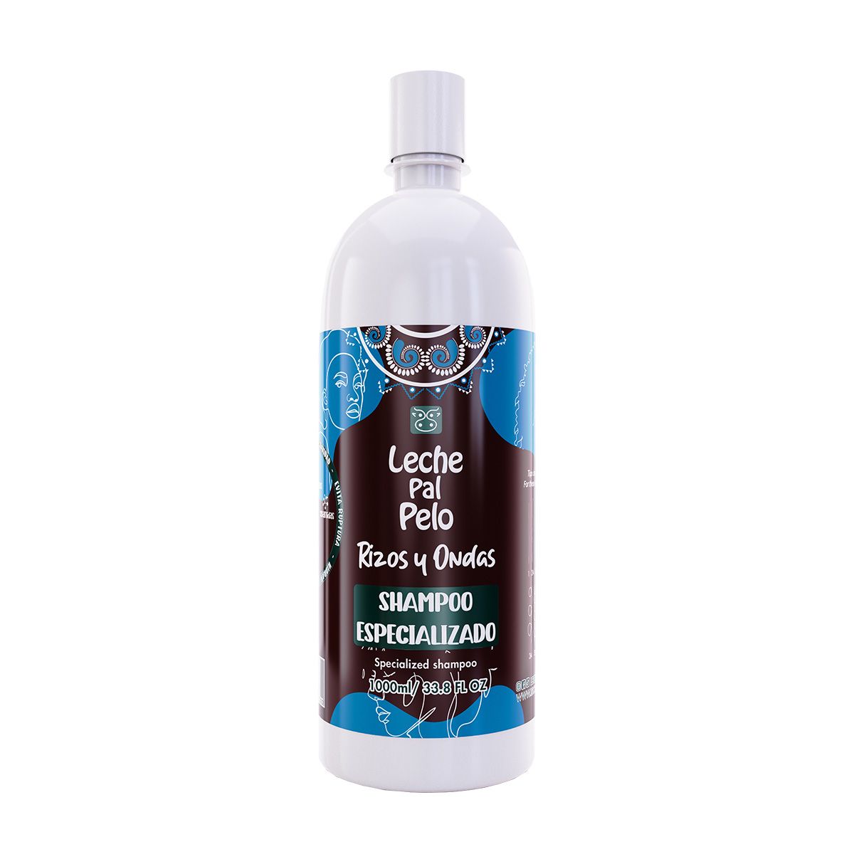 LECHE PAL PELO - Shampoo especializado rizos y ondas Leche Pal Pelo - 1000 ml