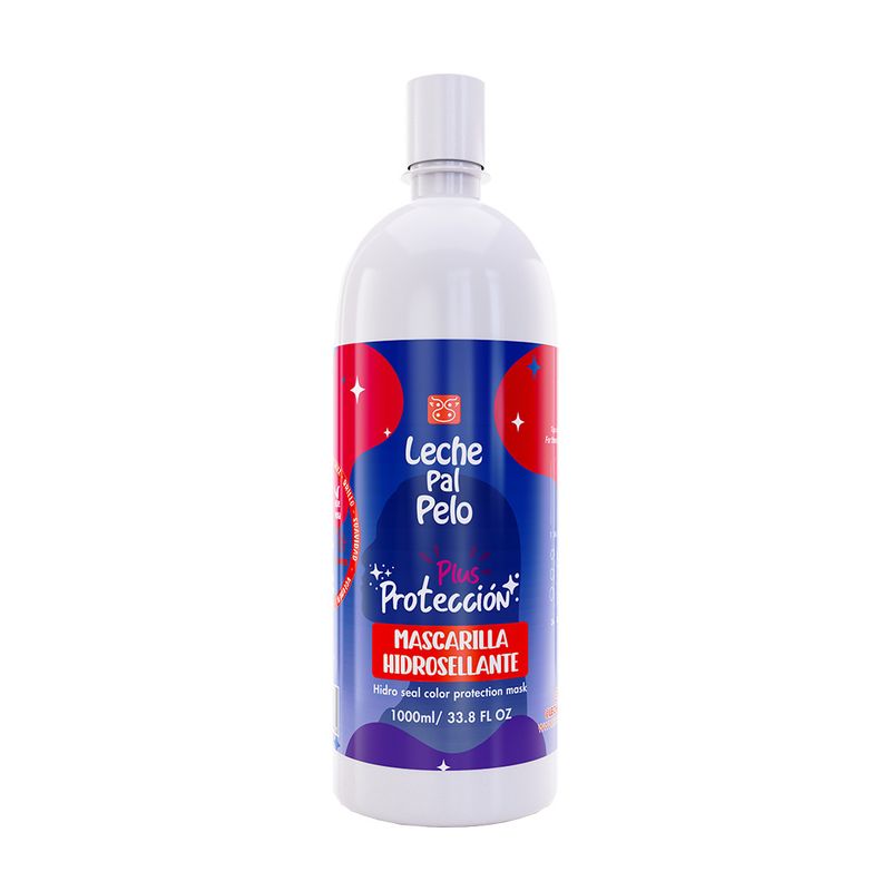 LECHE PAL PELO - Mascarilla Leche Pal Pelo Hidrosellante - 1000 ml.-
