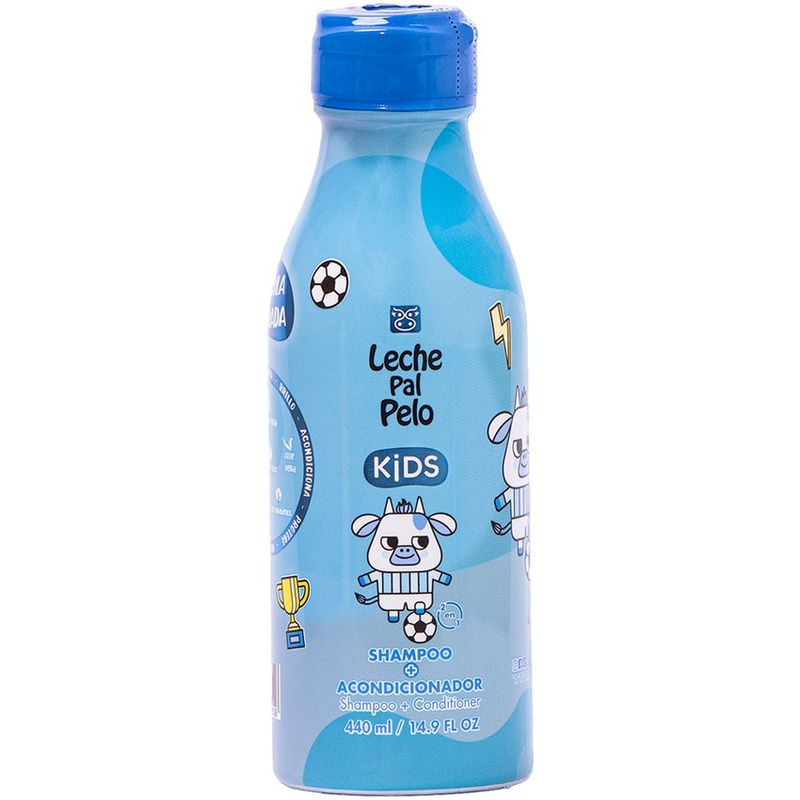 LECHE PAL PELO - Shampoo mas acondicionador Leche Pal Pelo kids - 440 ml