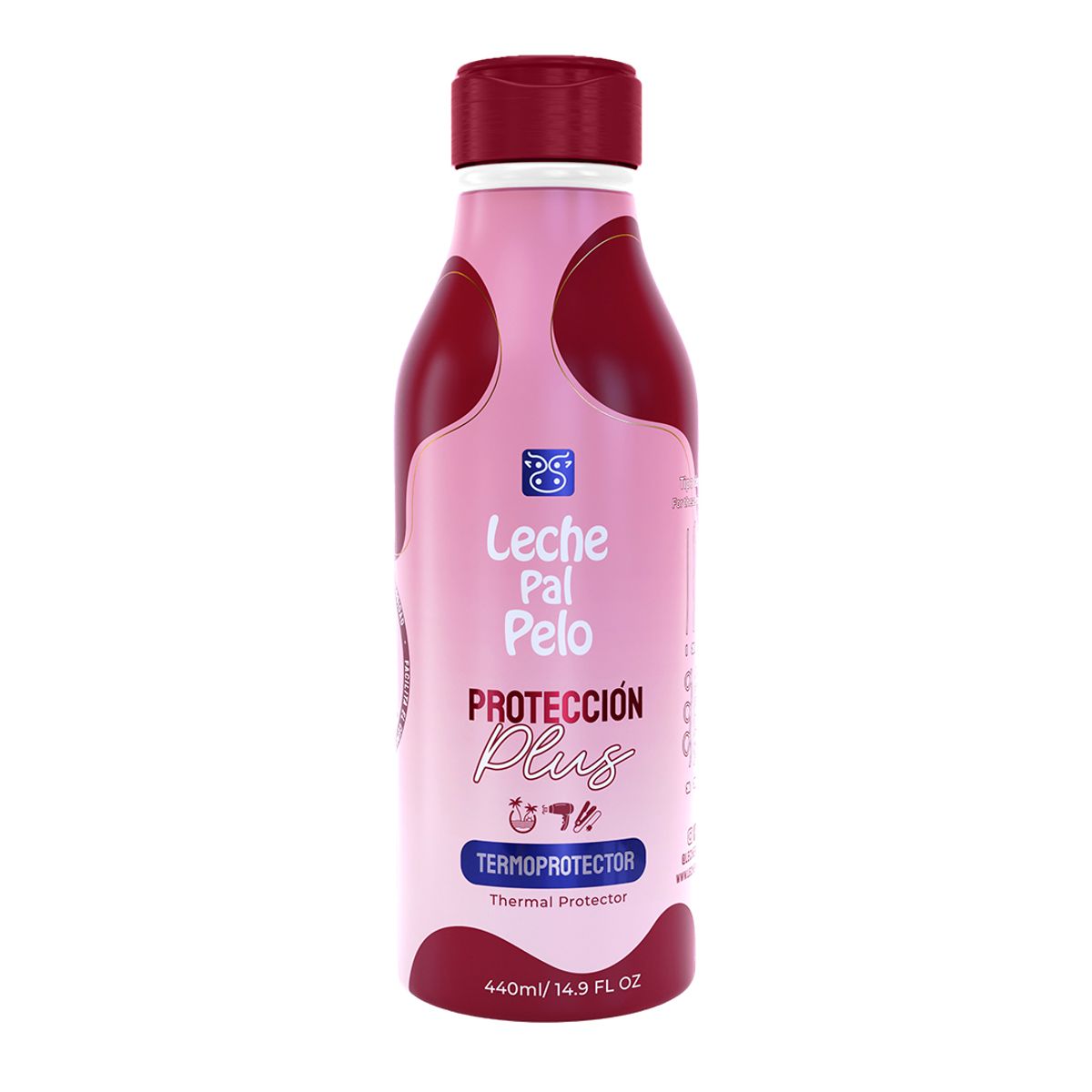 LECHE PAL PELO - Termoprotector proteccion plus Leche Pal Pelo - 440 ml