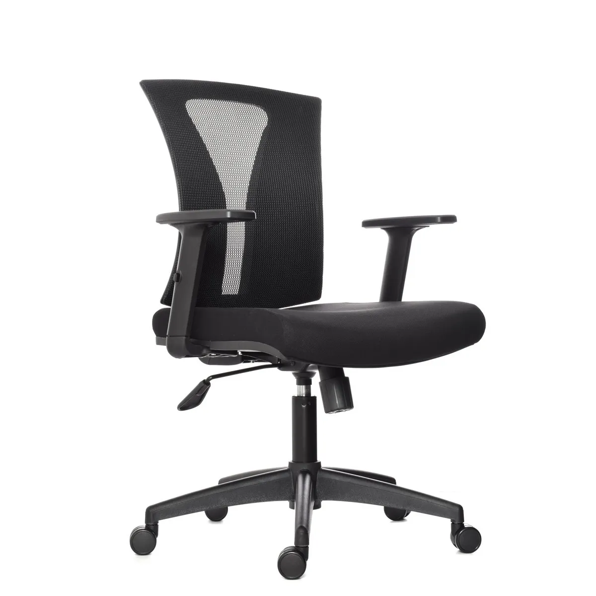 BONNO - Silla Ergonómica Niza Sin Soporte Lumbar Negro