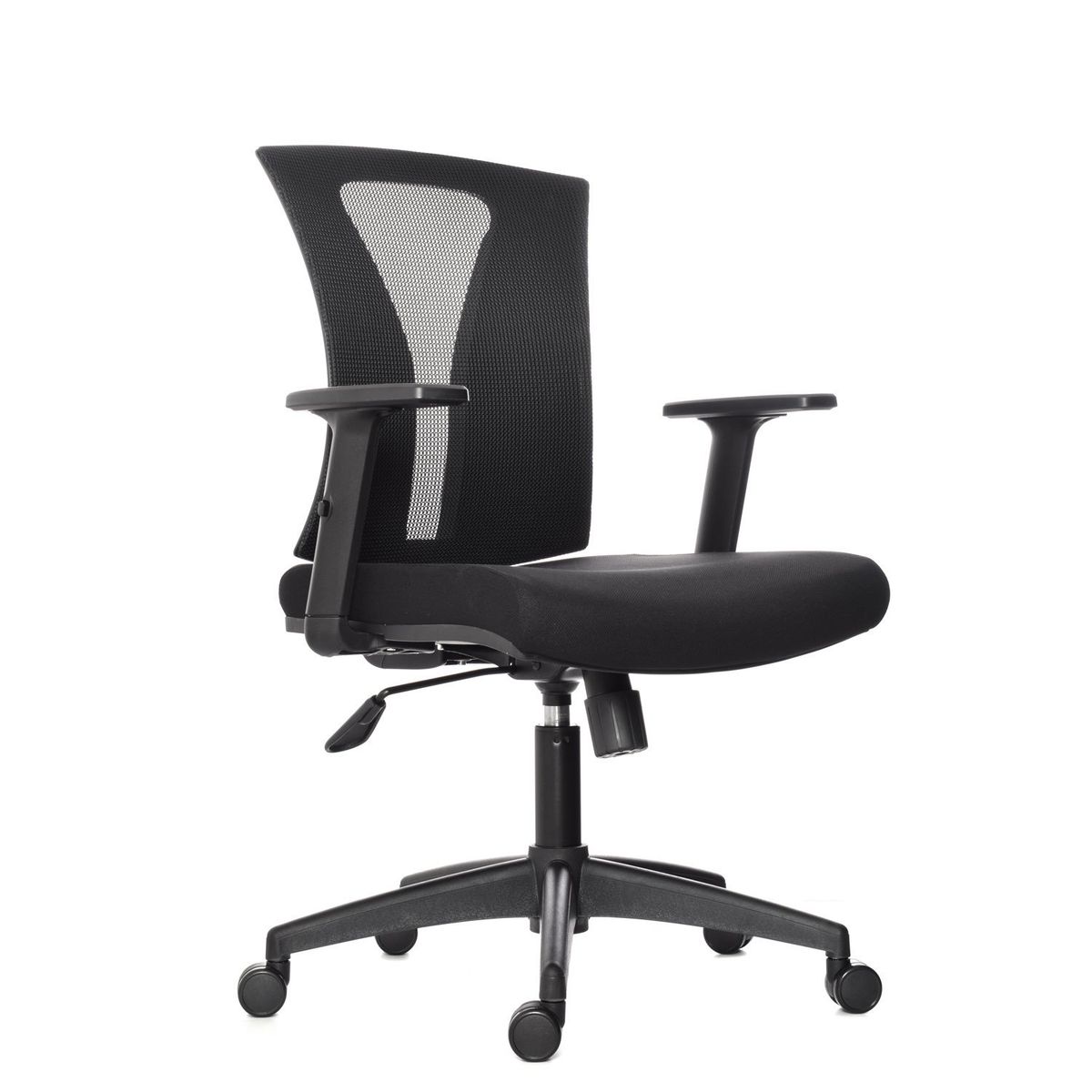 BONNO - Silla Ergonómica Niza Sin Soporte Lumbar Negro