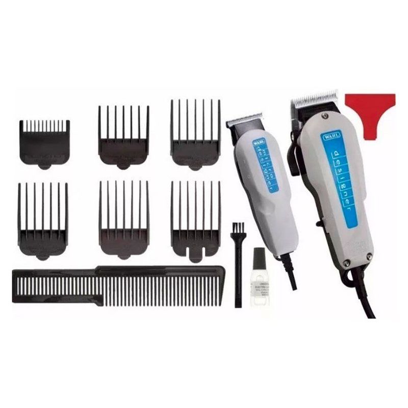 WAHL - Combo Designer Wahl  Cortadora Y Patillera  Profesional  Con Cable