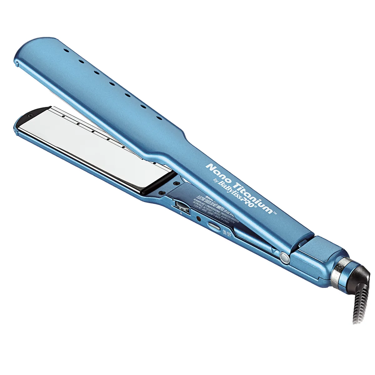 BABYLISS - Planchaprofesional Babyliss Dry Titanio Azul 1 ½"
