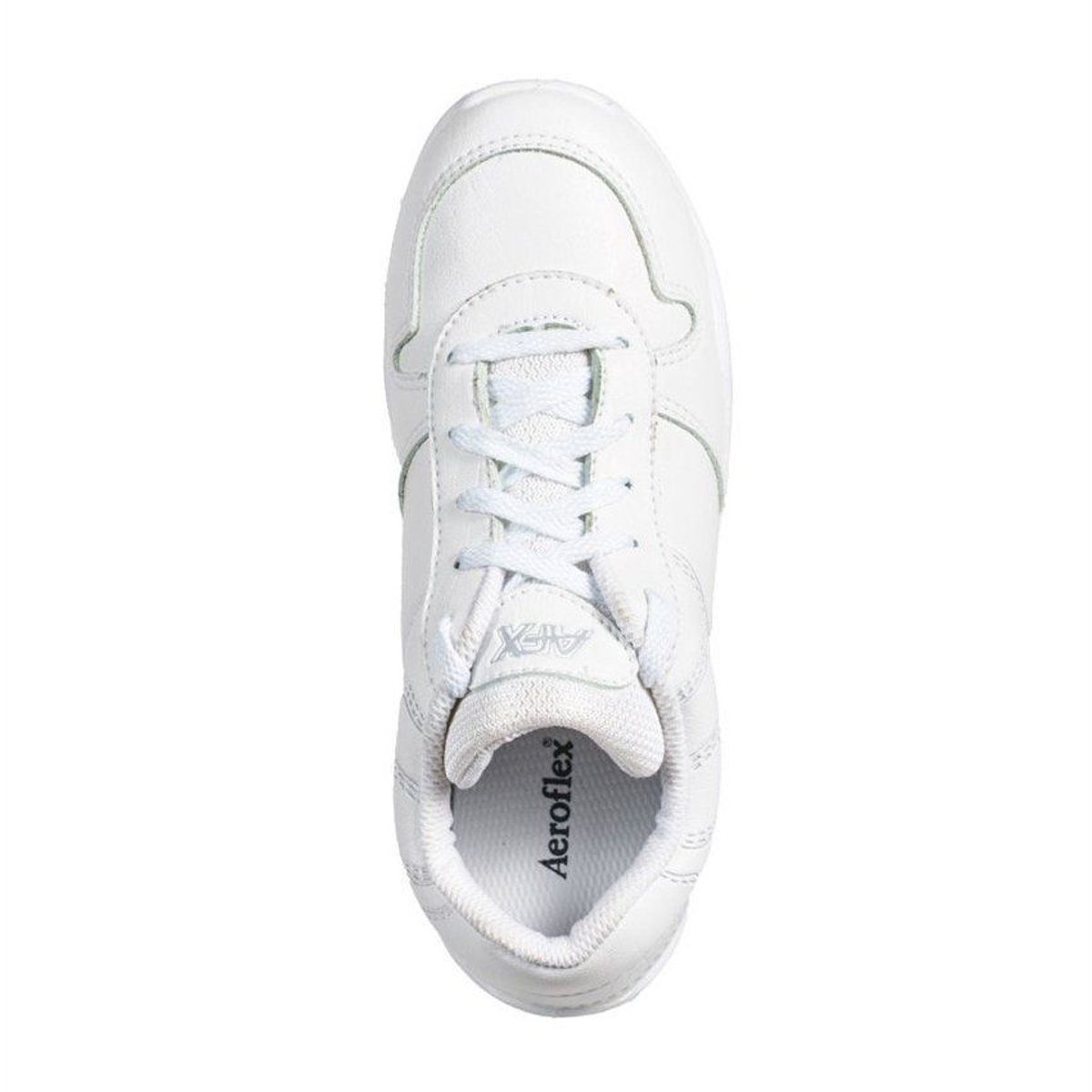 AEROFLEX - Tenis Escolares Unisex Blanco LT1653 Aeroflex
