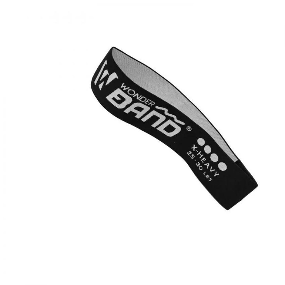 WONDER SPORT - BANDAS EN TELA ELASTICAS LOOP PARA PIERNAS-WONDER NEGRA