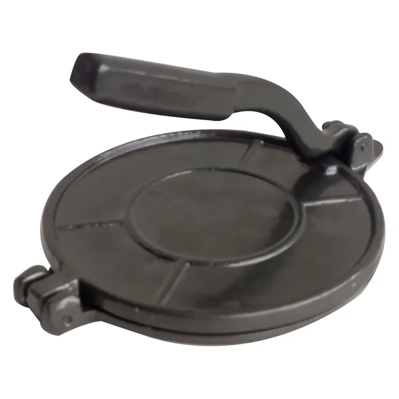 GENERICO - Pataconera Tortillera 15 cm Redonda aluminio fundido