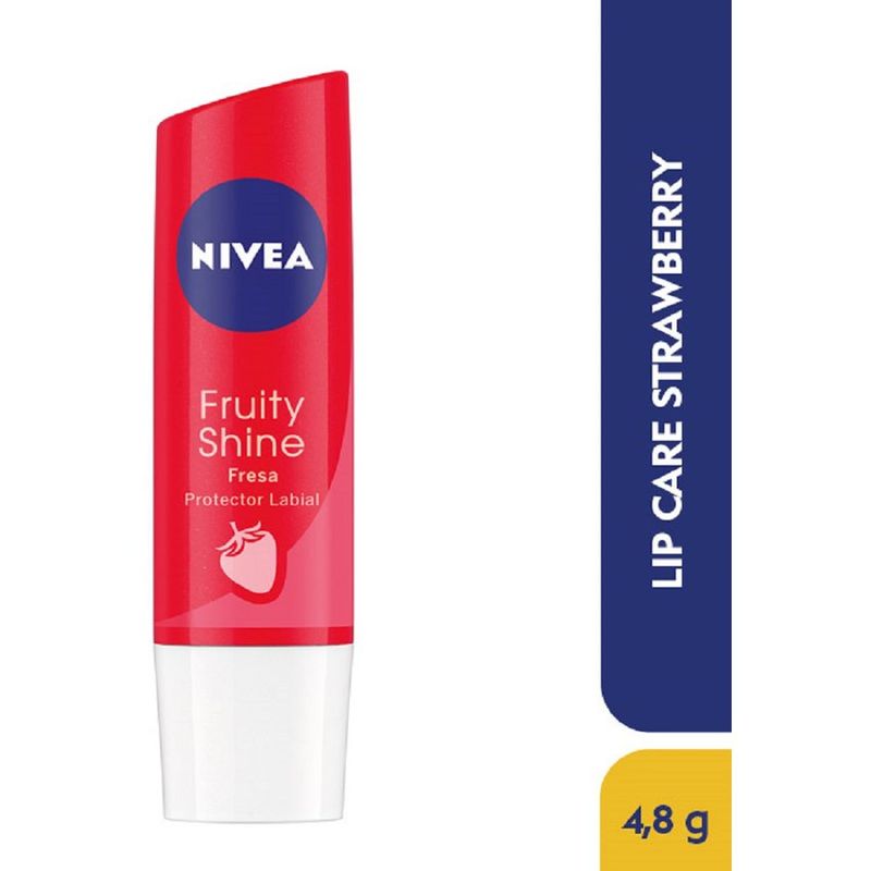 NIVEA - Protector Labial Nivea Fresa x 4,8 Gr