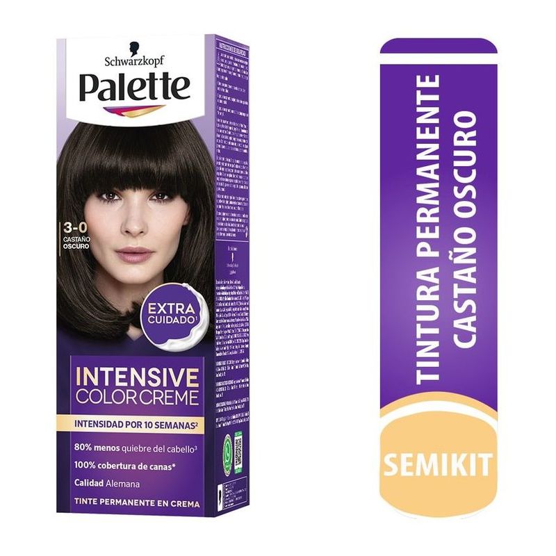 PALETTE - Tinte Palette Intensive Color Creme Castaño Oscuro 3-0