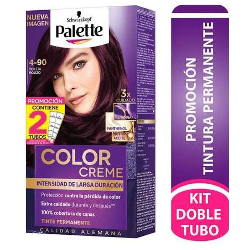 PALETTE - Tintura Capilar Palette Intensive Color Creme Violeta 4-90