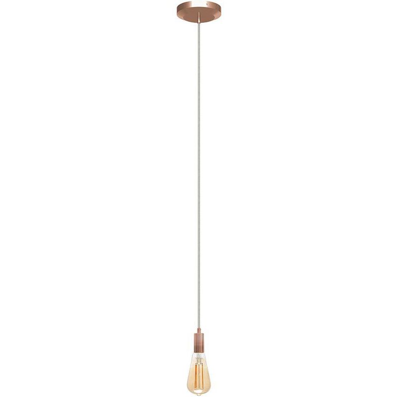 VIDA UTIL - Lámpara de techo hydra 3 cobre cable gris claro