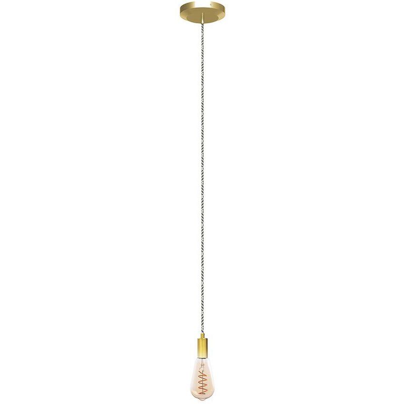 VIDA UTIL - Lámpara de techo hydra 1 dorado cable vainilla