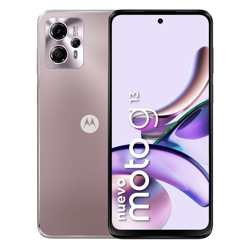 MOTOROLA - Celular Motorola Moto G13 128GB 4GB RAM Dual SIM Rosa