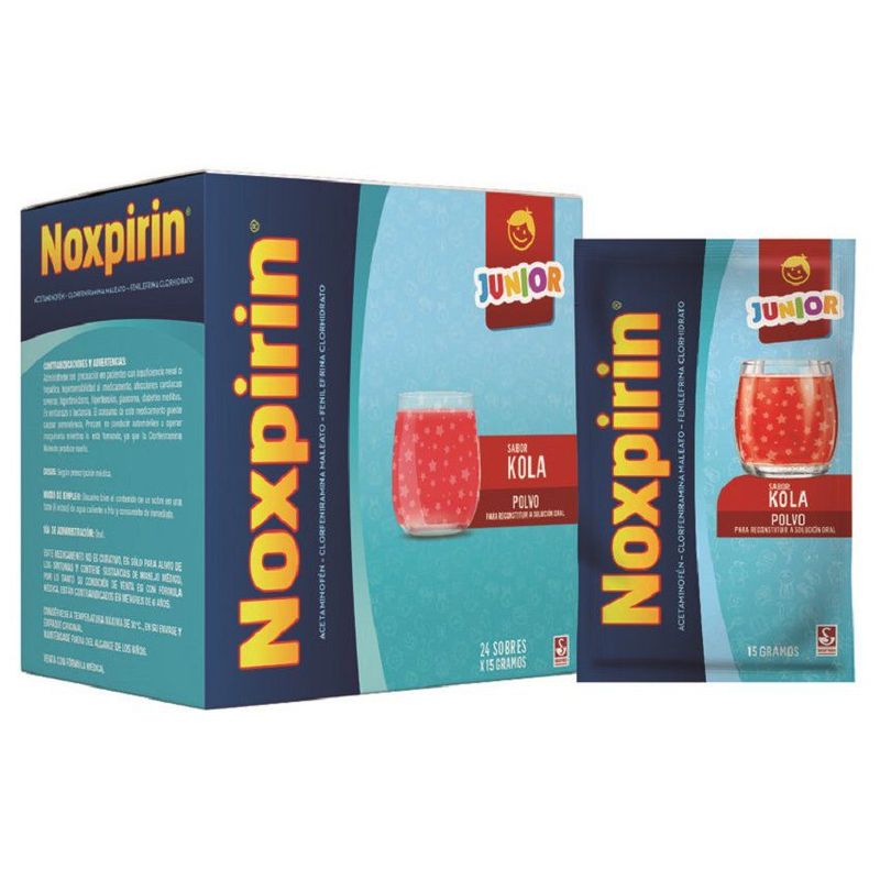 SIEGFRIED - Noxpirin Junior Gripa x 24 Sobres