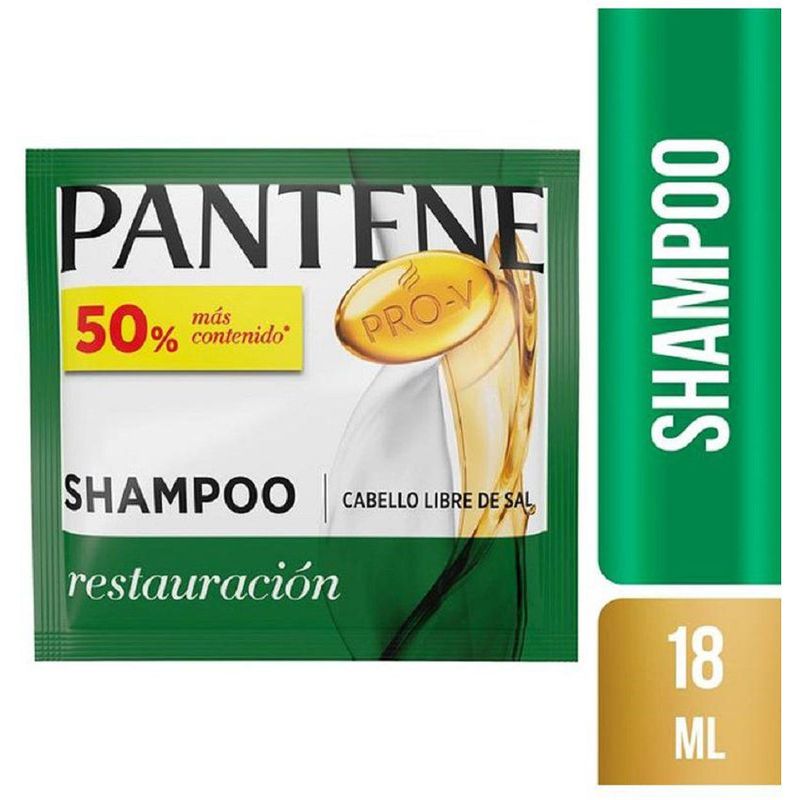 PANTENE - Champu Pantene Restauracion Ristra 12 Sobres 18 Ml