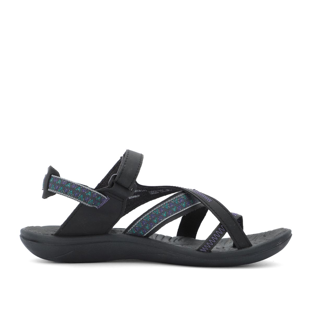 BRAHMA - Sandalia Cuero Textil Brahma Mujer Gris Ro2861-Gli