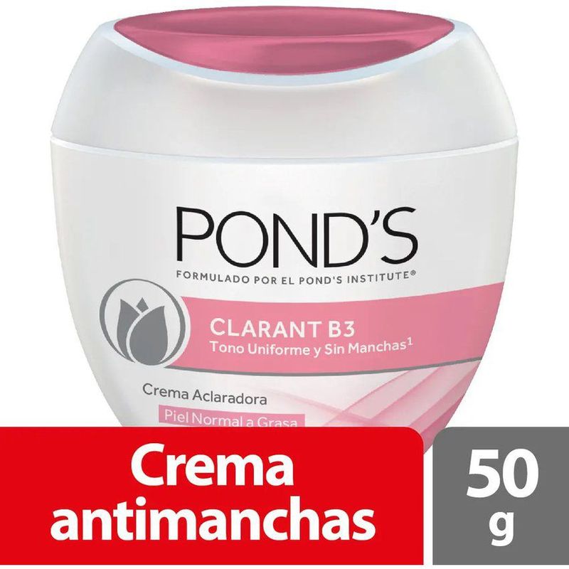 PONDS - Crema Facial Pond´s Clarant B3 Piel Norma Graso Frasco X 50 Gr