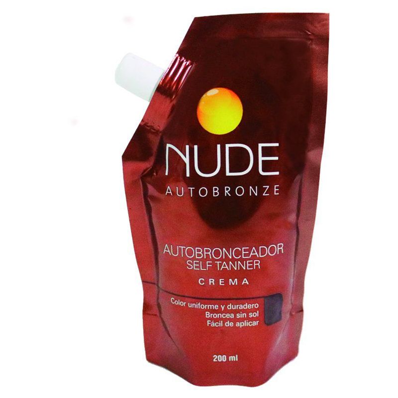 NUDE - Crema Auto Bronceador Self Tanner Nude X 200 Ml