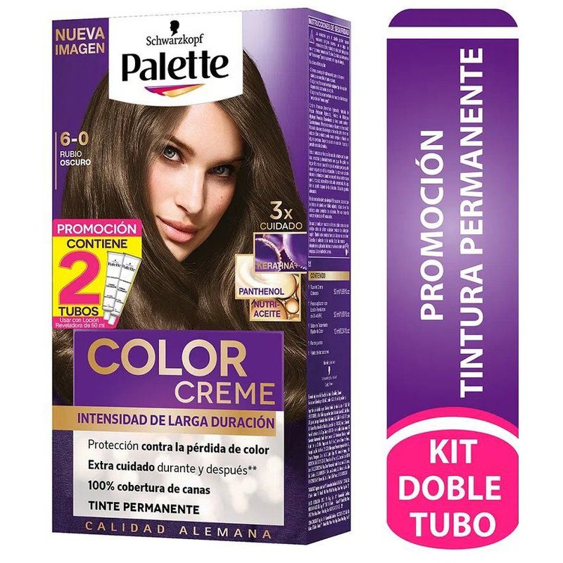 PALETTE - Tinte Palette Intensive Color Creme Rubio Oscuro 6-0