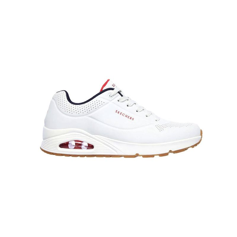 SKECHERS - Tenis Hombre Skechers Uno - Blanco - Azul