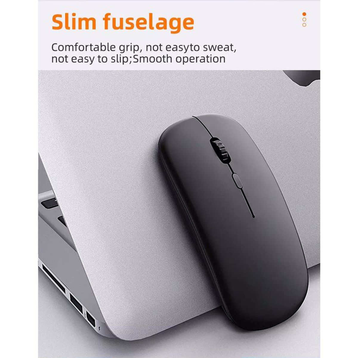 GENERICO - Mouse Bluetooth Inalámbrico 2.4 Ghz DPI Variable AC001-3