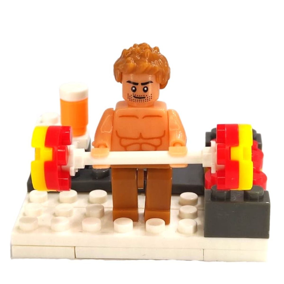 GENERICO - Juguete Capsula Mini Lego Gimnasio