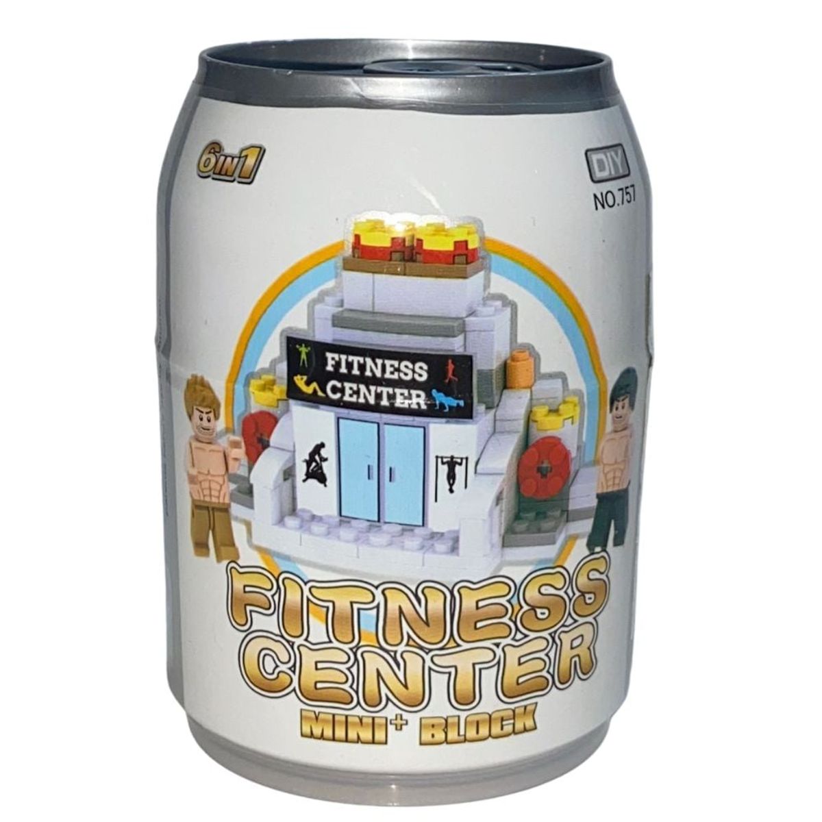 GENERICO - Juguete Capsula Mini Lego Gimnasio