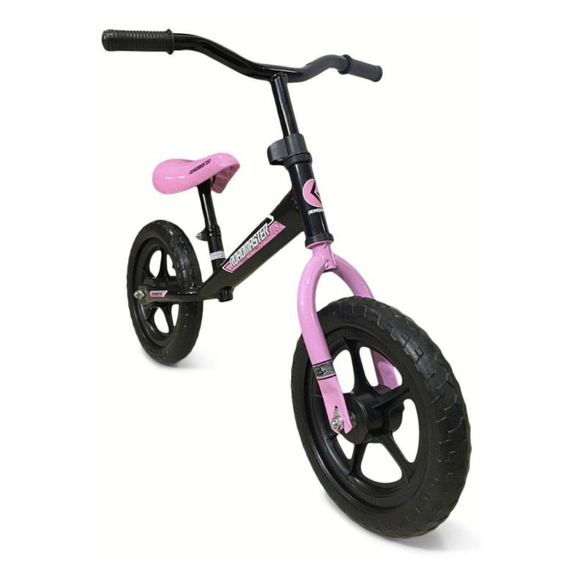 ROADMASTER - Bicicleta Impulso Infantil Balance R12 Negro Rosa