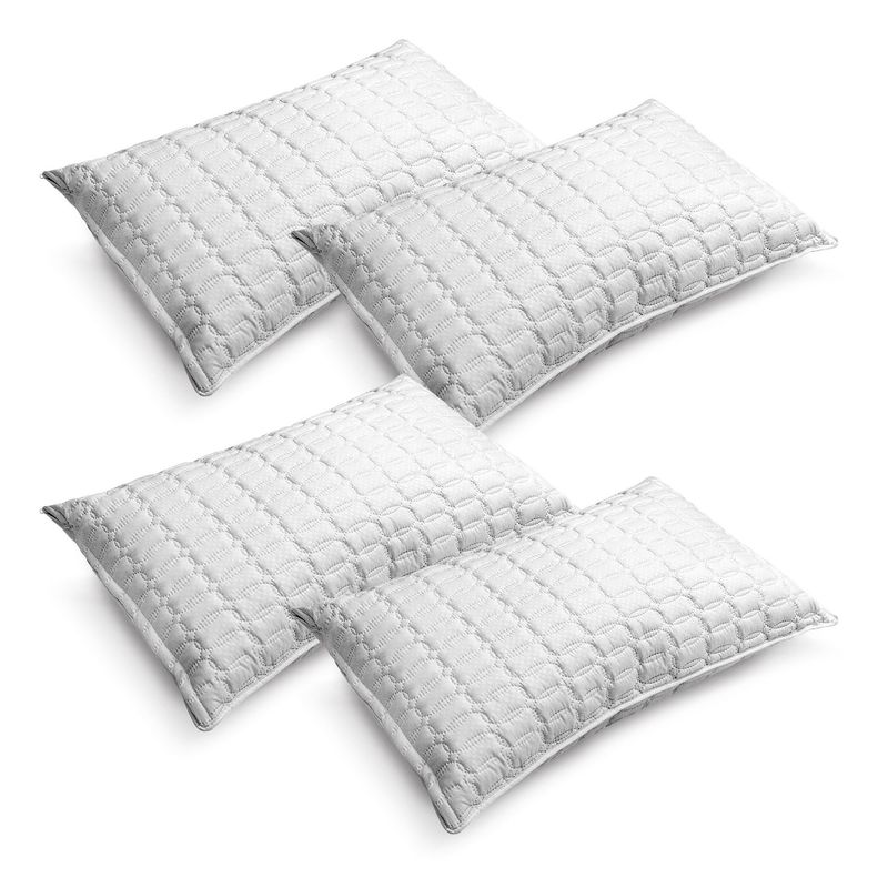 ENERGY PLUS - Combo: 4 almohadas ultrasonido con protector