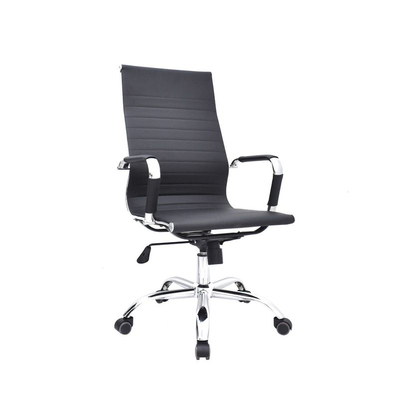 BONNO - Silla De Oficina Presidente Boss Negro Bonno