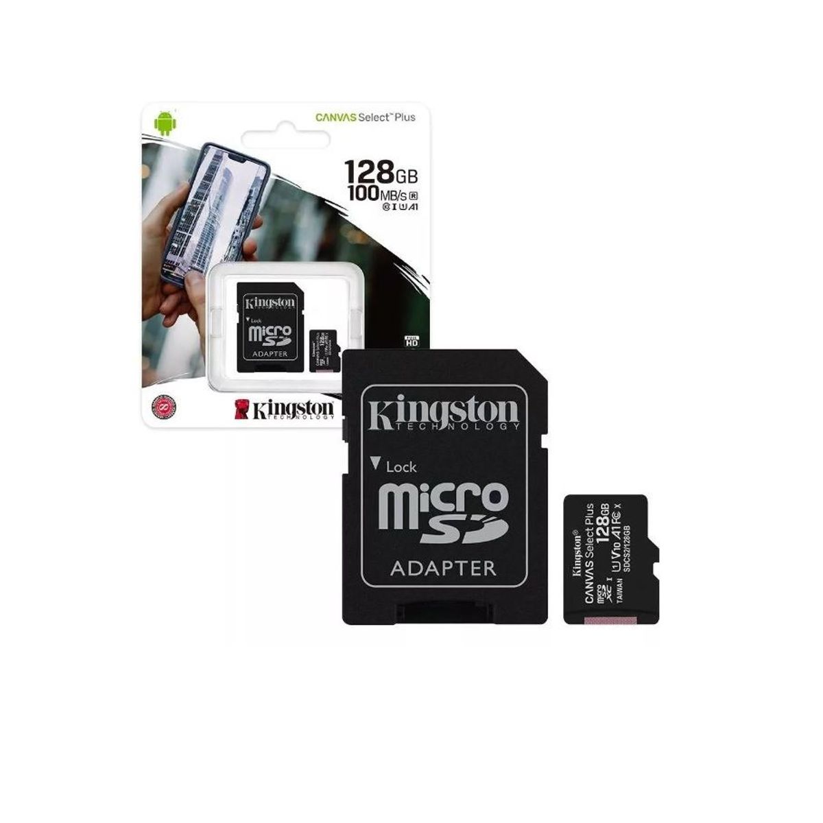 GENERICO - Memoria micro sd 128 gb clase 10 kingston
