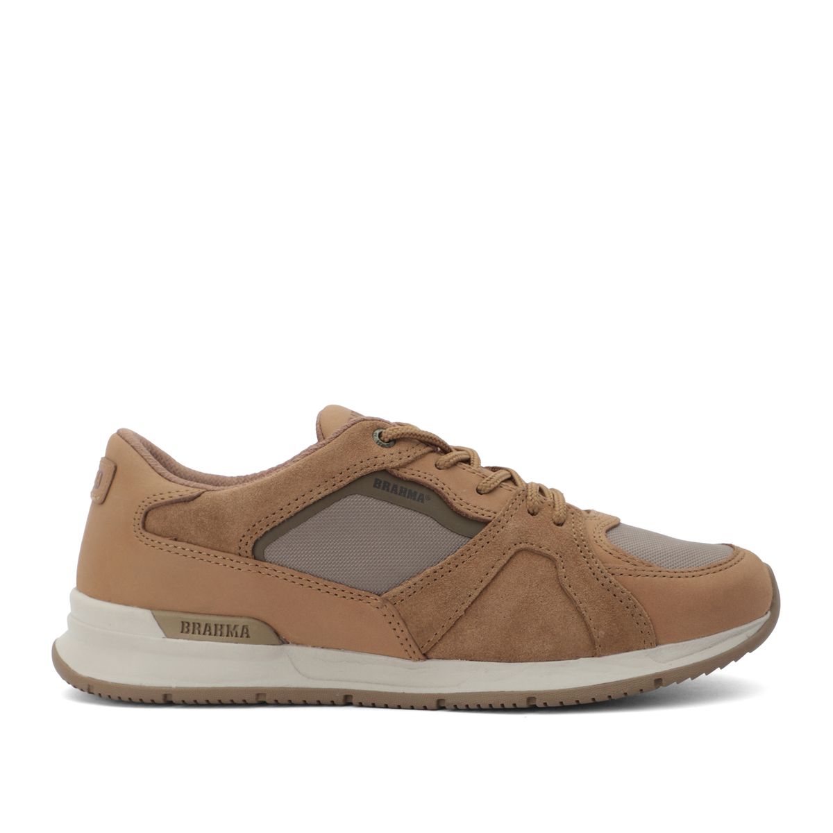 BRAHMA - Zapato Cuero Textil Brahma Mujer Miel Ki2872-Mie