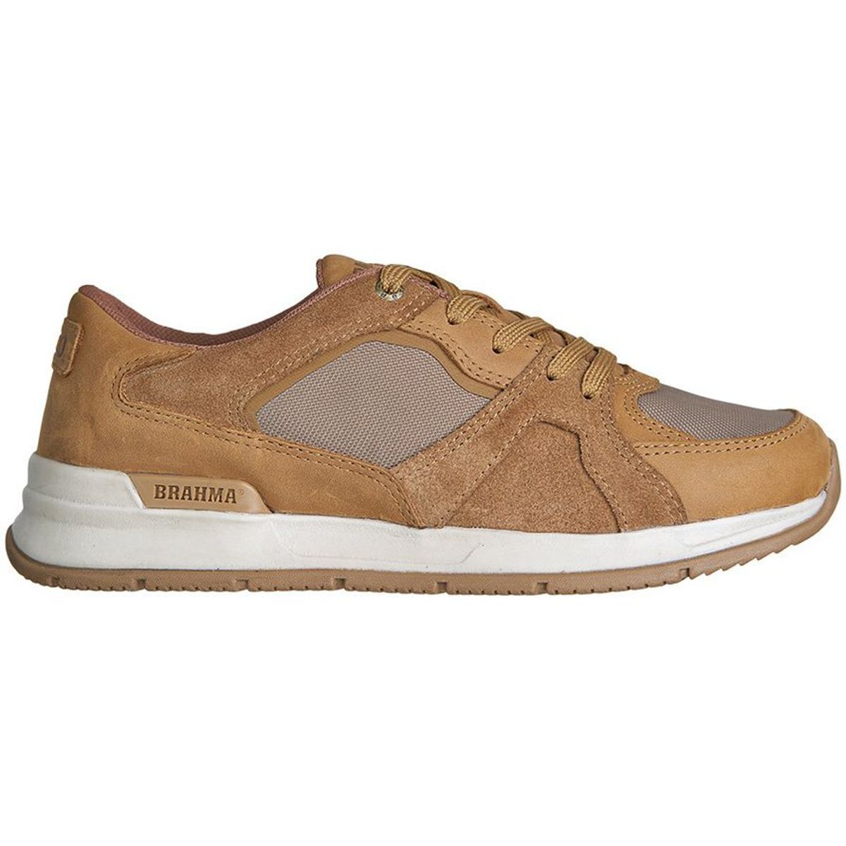 BRAHMA - Zapato Cuero Textil Brahma Mujer Miel Ki2872-Mie