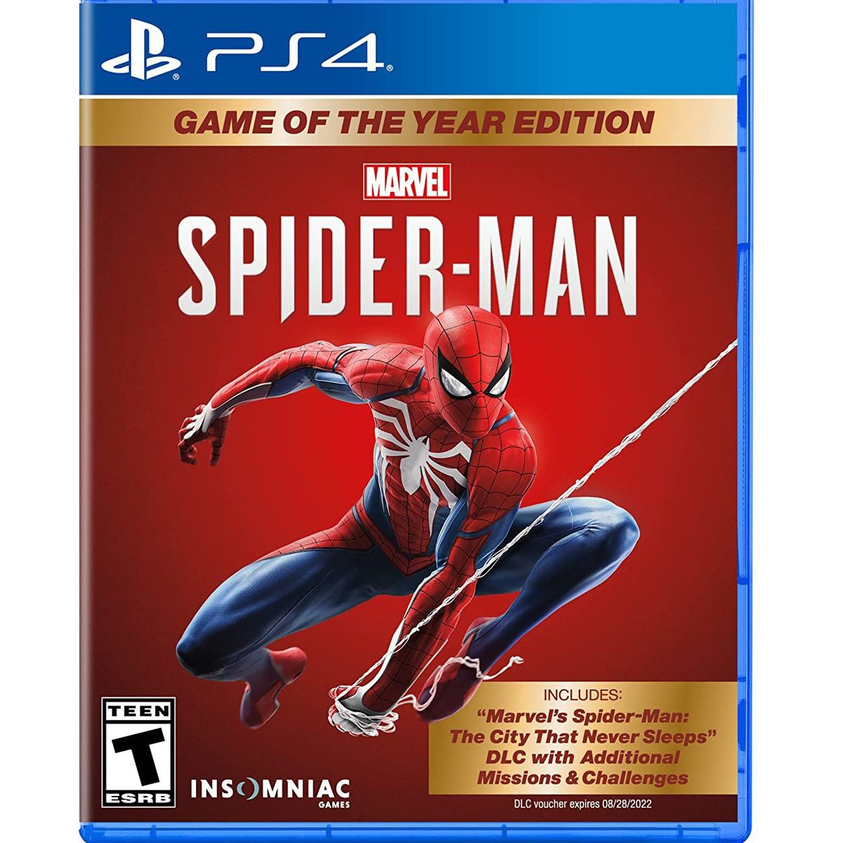 SONY - Spiderman Game of The Year Edition PS4