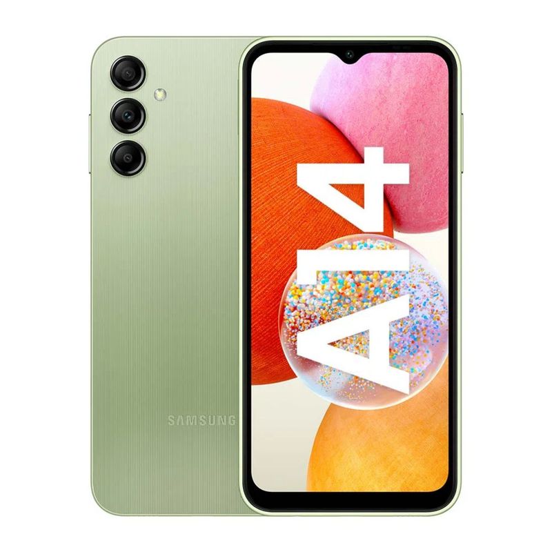 SAMSUNG - Celular Samsung Galaxy A14 128GB 4GB RAM Dual SIM Verde