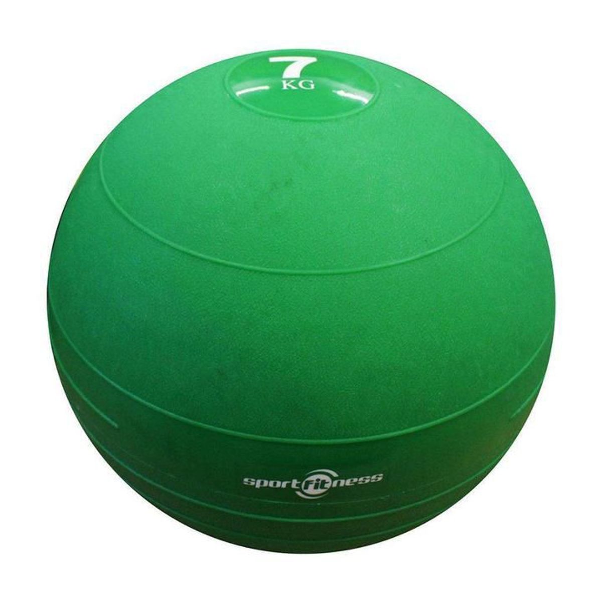 SPORT FITNESS - BALON DE PESO CAUCHO 7KG VERDE SPORTFITNESS