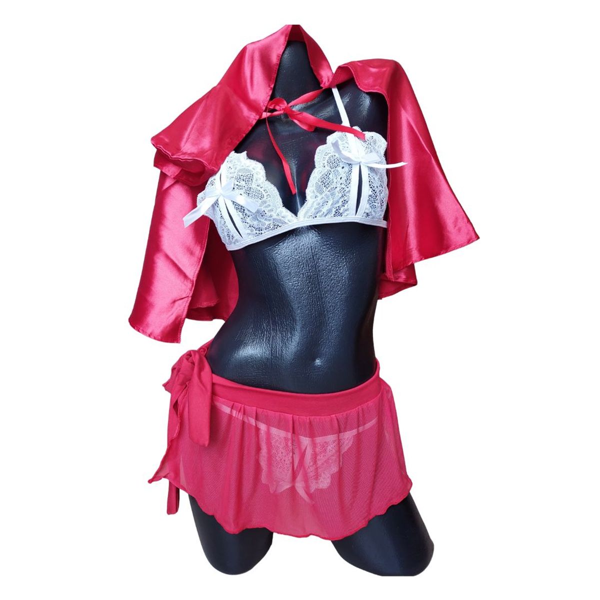 GENERICO - Disfraz sensual caperucita roja Sexy