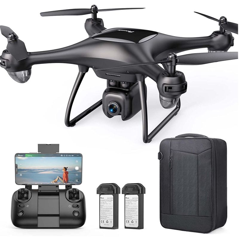 ONE PIXEL - Drone Con Camara Wifi Potensic P5 Negro 4K GPS