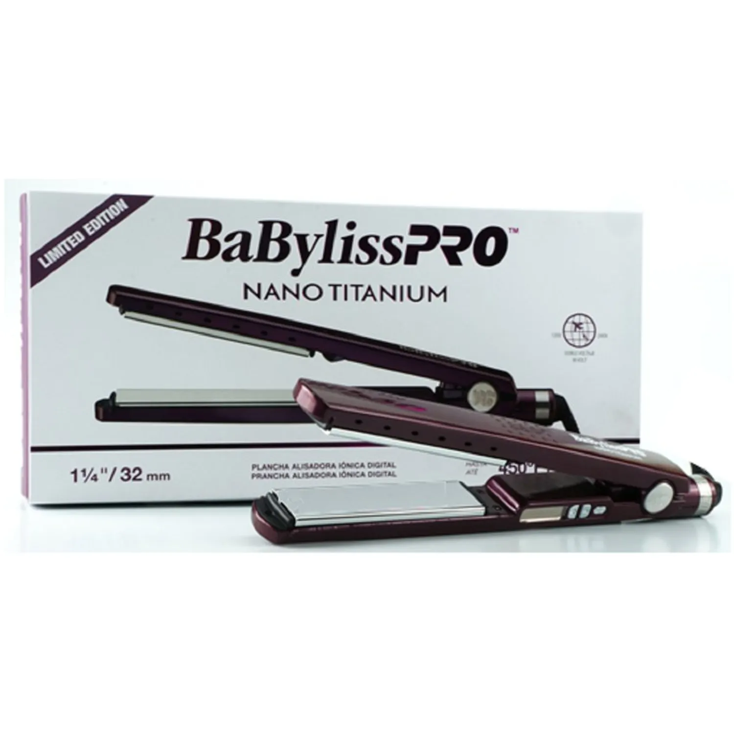 Plancha Babyliss Pro Plancha Titanium Falabella Babylisspro