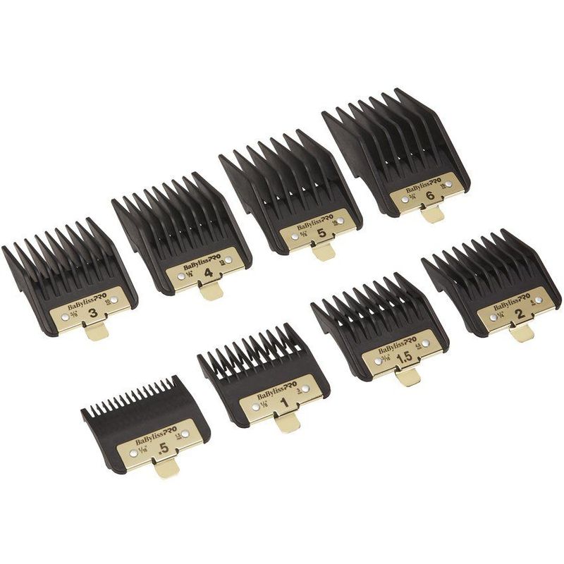 BABYLISS - Guías De Corte Premium Barberology - 8 Piezas