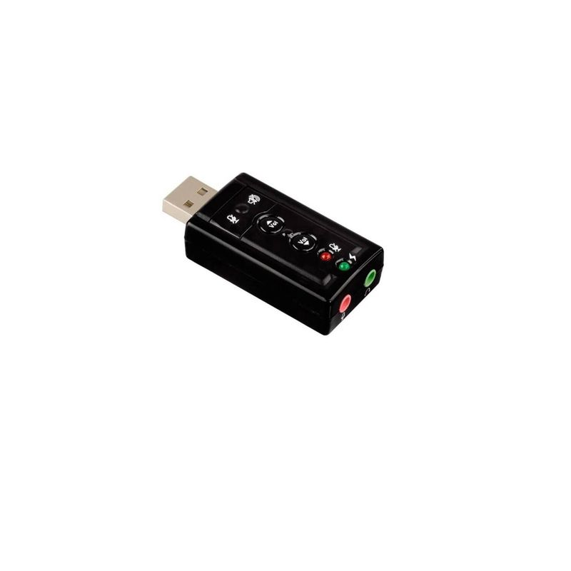 GENERICO - Tarjeta sonido usb 7.1