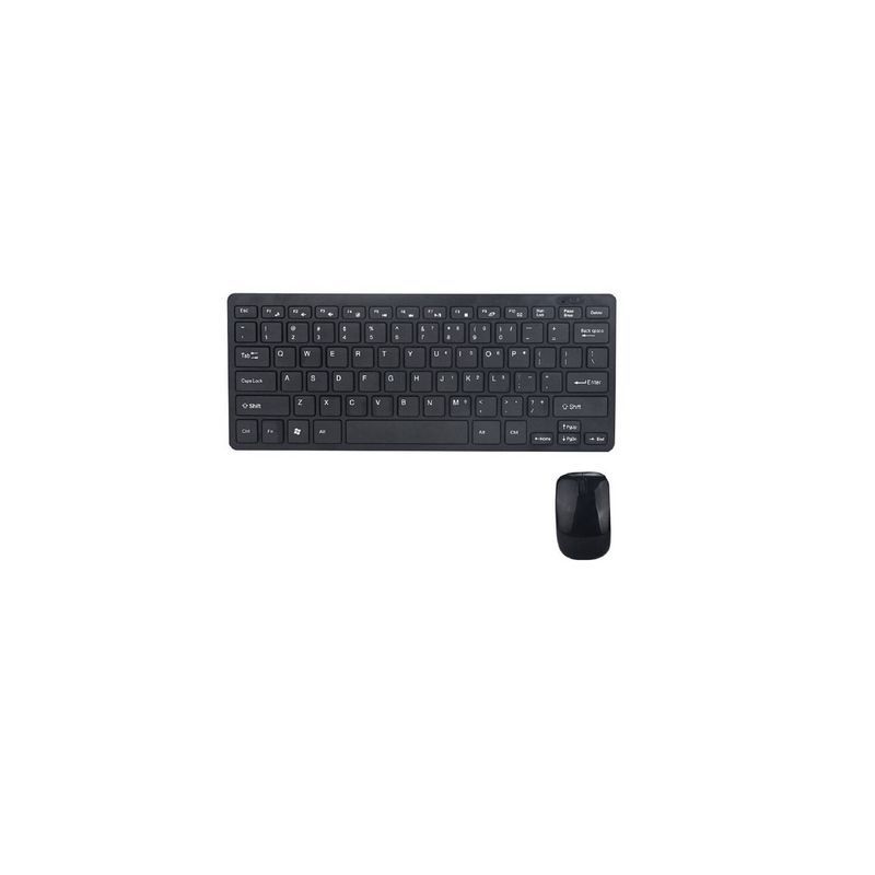 GENERICO - Teclado y mouse slim sin numérico combo inalambric