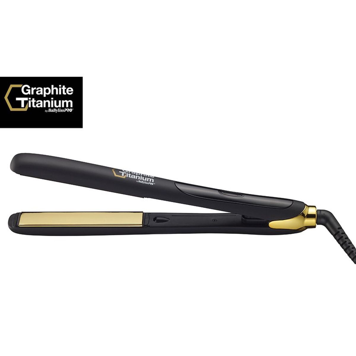 BABYLISS - Plancha Ionica Grafito Titanio Negra 1 Babyliss
