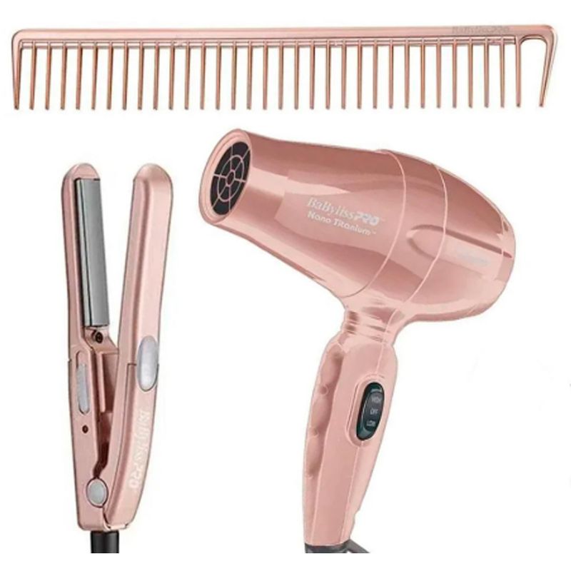 Secador Babyliss Rosada Secadora De Cabello Profesional Babyliss